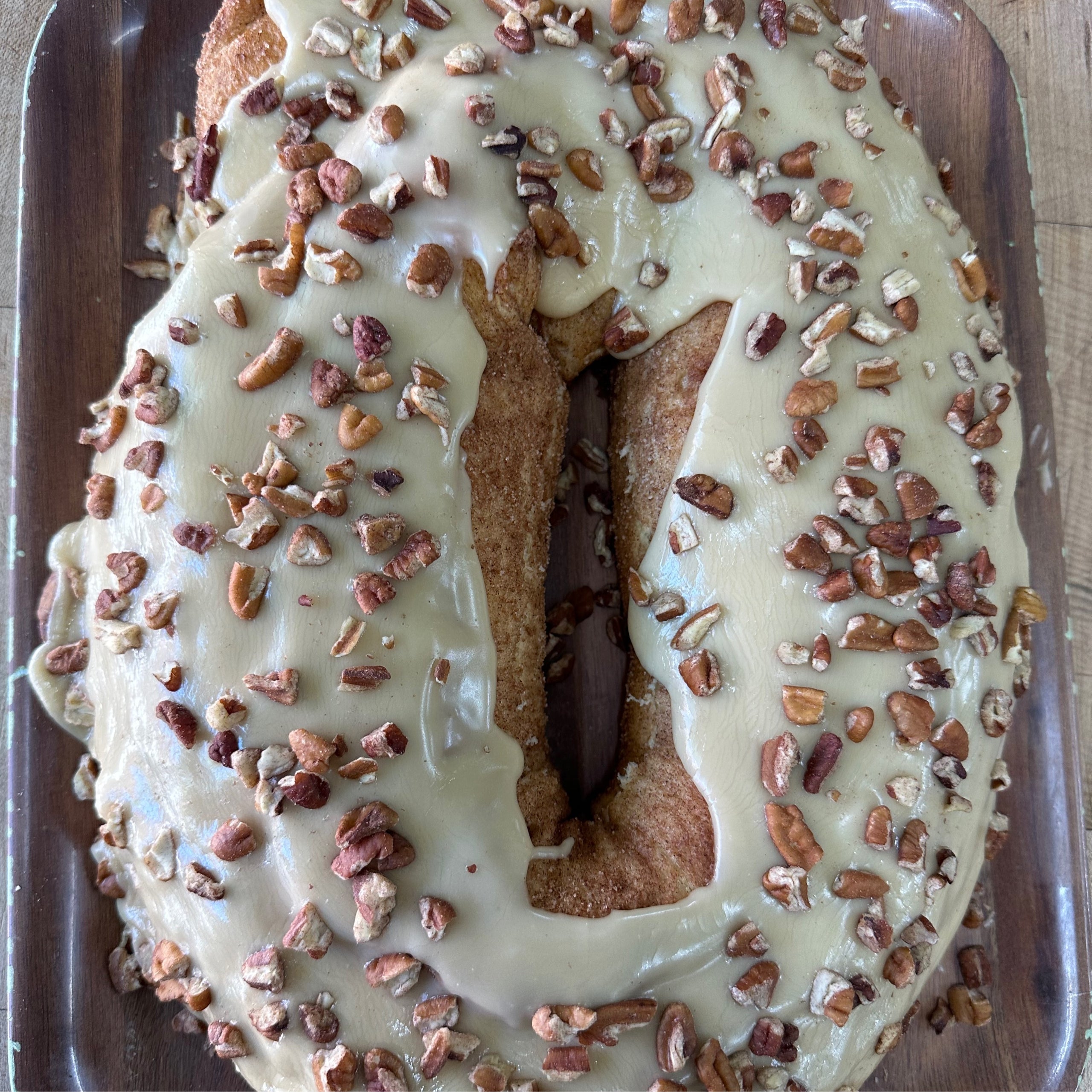 Kringle. Whole preorder Breads On Oak